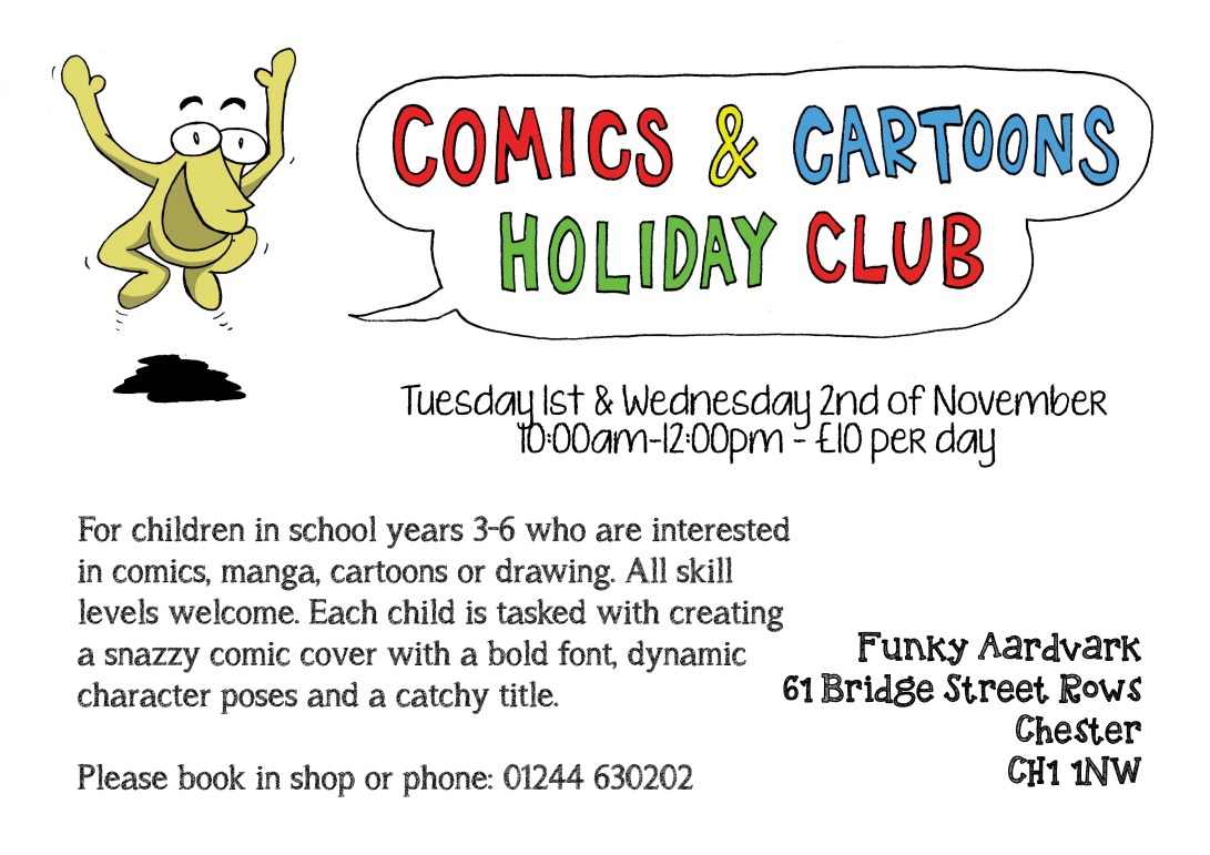 comics-and-cartoons-holiday-club-poster